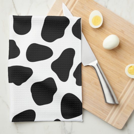 Kuhmuster Handtuch (Viertel Falte)