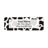 Kuhmuster-Hintergrund (Vorne)