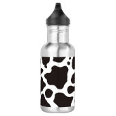Kuhmuster-Hintergrund Edelstahlflasche (Rechts)