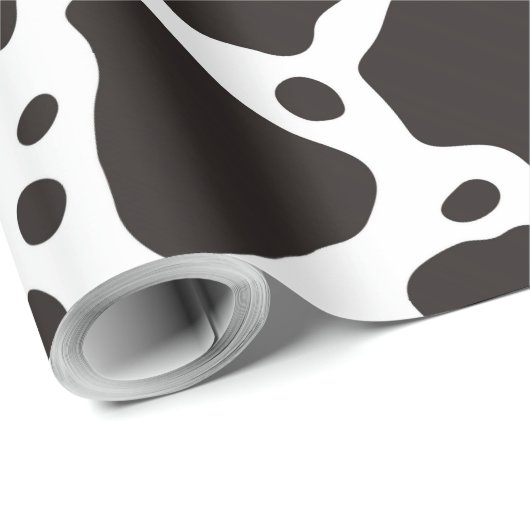 Kuhmuster-Hintergrund Geschenkpapier (Rolleneckpunkt)