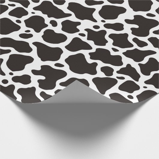 Kuhmuster-Hintergrund Geschenkpapier (Ecke)