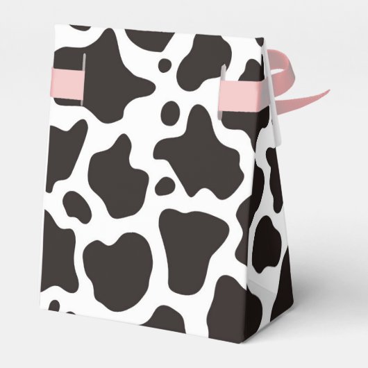Kuhmuster-Hintergrund Geschenkschachtel (Rückseite)