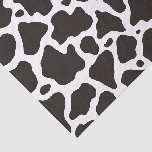 Kuhmuster-Hintergrund Seidenpapier (Ausschnitt)