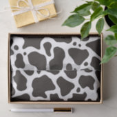 Kuhmuster-Hintergrund Seidenpapier (Geschenk)