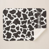 Kuhmuster-Hintergrund Sherpadecke (Vorderseite (Horizontal))