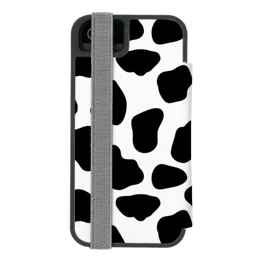 Kuhmuster Incipio iPhone Geldbeutel-Hülle (Folio Rückseite)