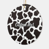 Kuhmuster Keramik Ornament (Links)