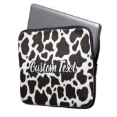 Kuhmuster Laptop-Sieb Laptopschutzhülle (Vorderseite Links)