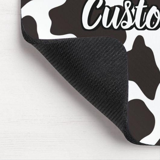 Kuhmuster-Maus-Pad Mousepad (Ecke)