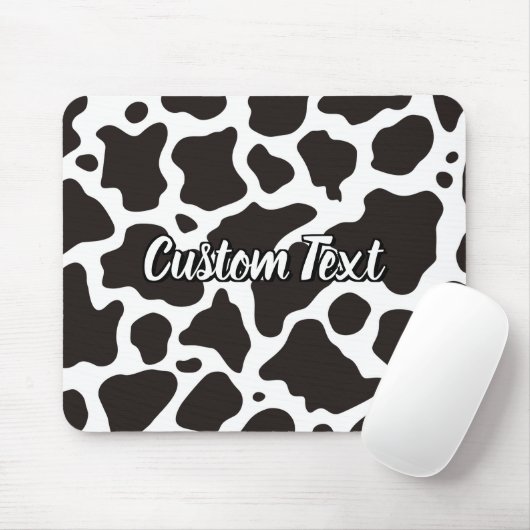 Kuhmuster-Maus-Pad Mousepad (Mit Mouse)