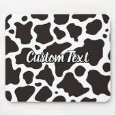 Kuhmuster-Maus-Pad Mousepad (Vorne)