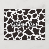 Kuhmuster Postkarte (Vorderseite)