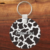 Kuhmuster-Schlüsselanhänger Schlüsselanhänger (Vorderseite)