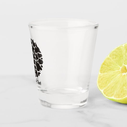 Kuhmuster Schnapsglas (Rechts)