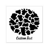 Kuhmuster Selbstfarbige Briefmarke Permastempel (Design)