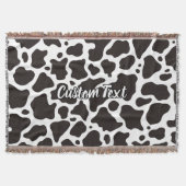 Kuhmuster Throw Blanket Decke (Vorderseite)