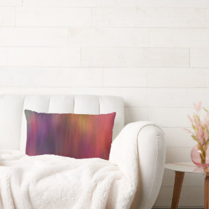 kühn akzentuiertes lila und magentinisches Design Lendenkissen