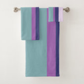 kühn blau lila badhandtuch set (Insitu)