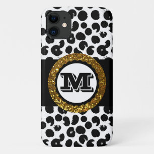 Kühn & Raffinierte Wilde Lebensart Gold Schwarz & Case-Mate iPhone Hülle