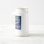 Kühn vorwärts schreiten bierglas (Vorderseite Links)