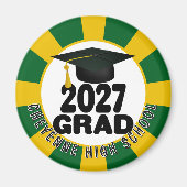 Kühne Abschlussklasse 2027 Magnet (Vorne)