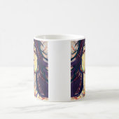 Kühne Abstrakte Frau Kaffeetasse (Mittel)