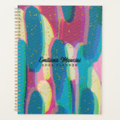 Kühne Abstrakte Kunstplaner Planer (Vorderseite)