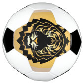 kühne Abstrakte Tiger-Illustration Fußball (Gedreht)