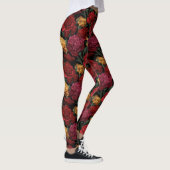 Kühne Anemonen Funkeln Workout Leggings (Rechts)