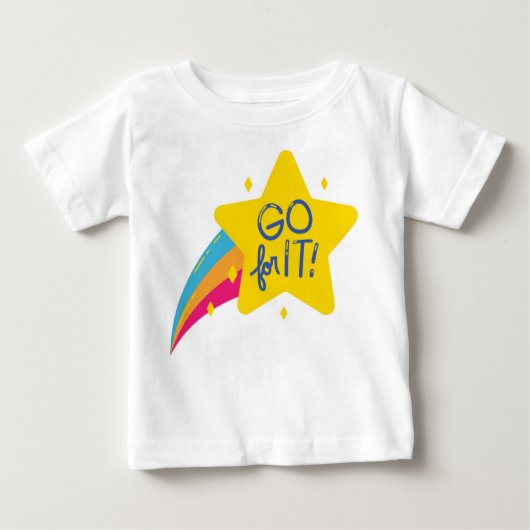 kühne Anfänge Baby T-shirt (Vorderseite)