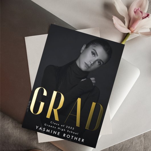 kühne Ankündigung des modernen Real Gold Foil GRAD