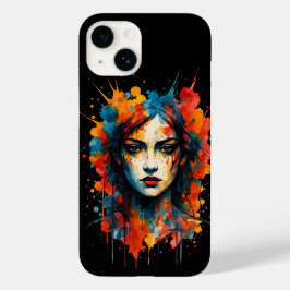 Kühne Ausdrücke: Kunst in Bewegung Case-Mate iPhone 14 Hülle