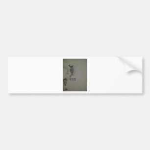 kühne Aussage: Handeln Sie wie Männer, seien Sie s Autoaufkleber