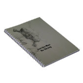 kühne Aussage: Handeln Sie wie Männer, seien Sie s Notizblock (Rechte Seite)