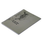 kühne Aussage: Handeln Sie wie Männer, seien Sie s Notizblock (Linke Seite)