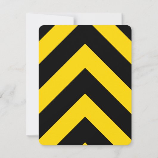 Kühne Autobahn Verkehr Hummel Bee Chevrons (Vorderseite)