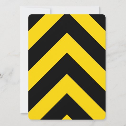 Kühne Autobahn Verkehr Hummel Bee Chevrons (Vorderseite)