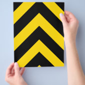 Kühne Autobahn Verkehr Hummel Bee Chevrons Flyer (Hand)