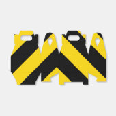 Kühne Autobahn Verkehr Hummel Bee Chevrons Geschenkschachtel (Ungefaltet)