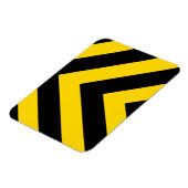 Kühne Autobahn Verkehr Hummel Bee Chevrons Magnet (Linke Seite)