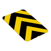 Kühne Autobahn Verkehr Hummel Bee Chevrons Magnet (Rechte Seite)