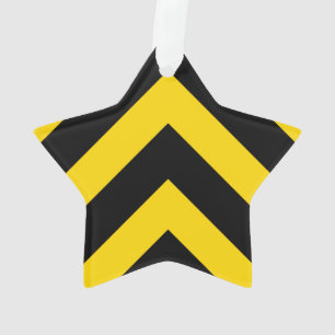 Kühne Autobahn Verkehr Hummel Bee Chevrons Ornament