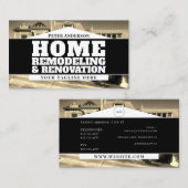 Kühne berufliche Zuhause inspiriert Visitenkarte (Vorne/Hinten)