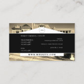 Kühne berufliche Zuhause inspiriert Visitenkarte (Rückseite)