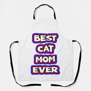 Kühne Best Cat Mama je Spaß Typografie Schürze