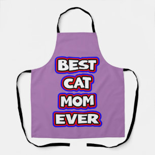 Kühne Best Cat Mama je Spaß Typografie Schürze