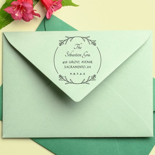 kühne botanische Kranken Permastempel