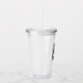 Kühne Briefe "Vater der Braut" Hochzeitsfeier Acryltrinkbecher (Rechts)