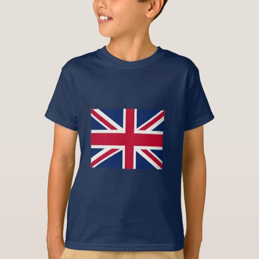 kühne britische Flagge T - Shirt (Vorderseite)