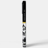 kühne Buffalo gegen Berge Case-Mate iPhone Hülle (Rückseite / Links)